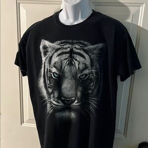 Black Tiger Graphic T-Shirt
